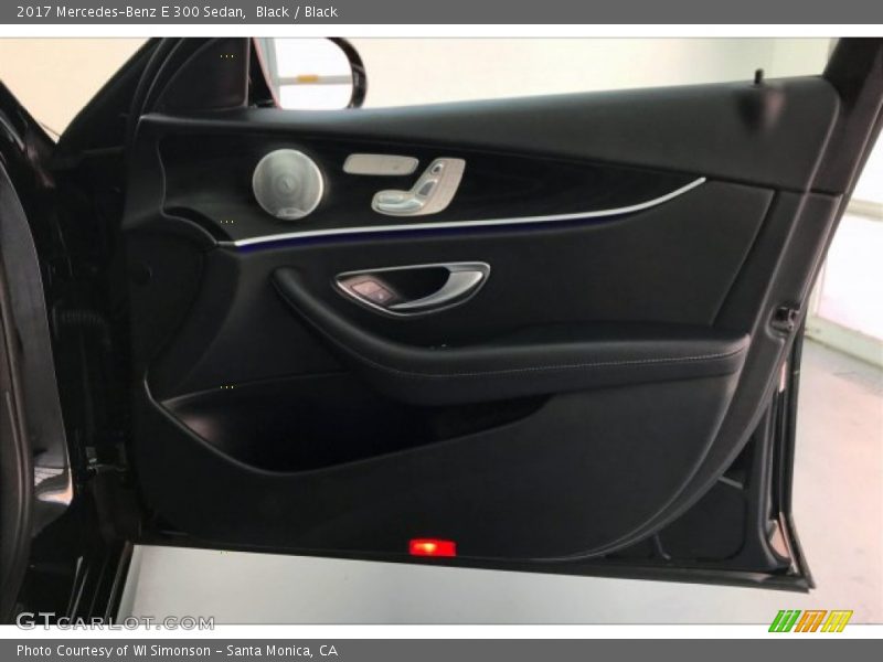 Black / Black 2017 Mercedes-Benz E 300 Sedan