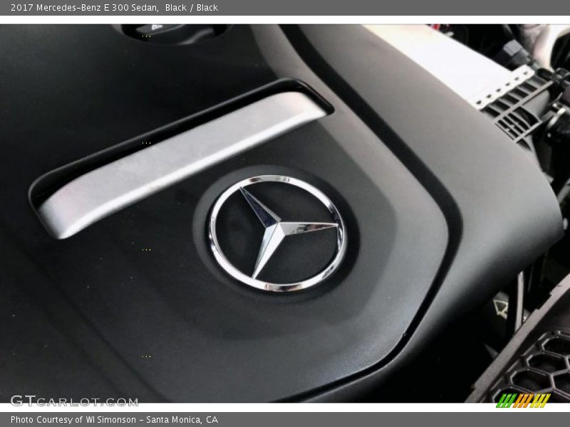 Black / Black 2017 Mercedes-Benz E 300 Sedan