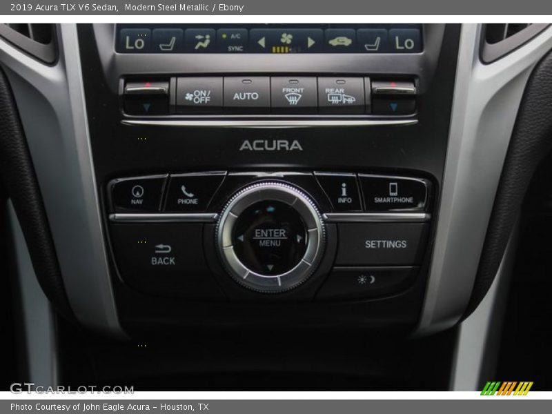 Modern Steel Metallic / Ebony 2019 Acura TLX V6 Sedan