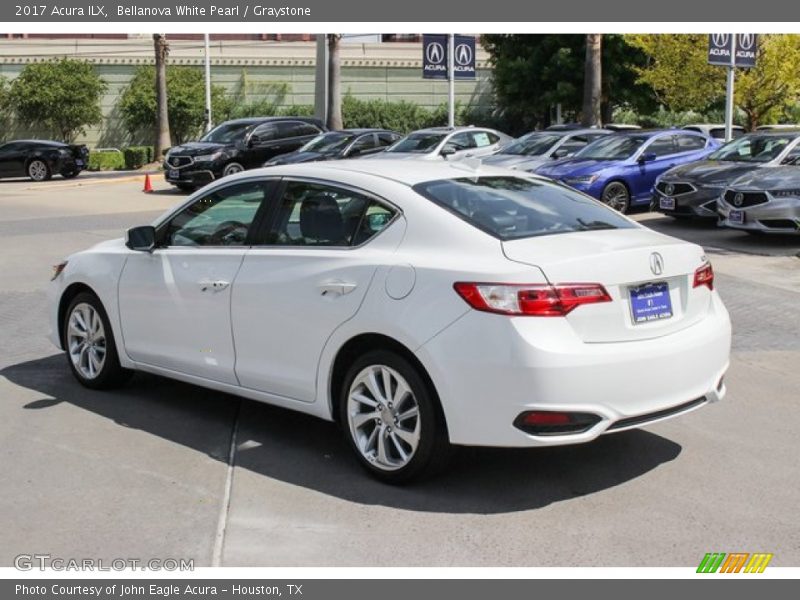 Bellanova White Pearl / Graystone 2017 Acura ILX