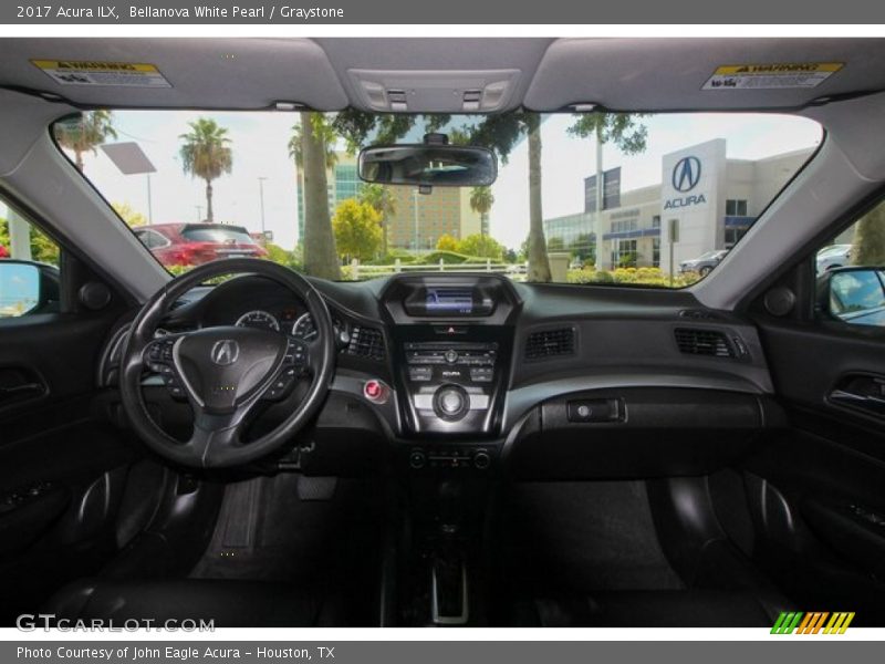 Bellanova White Pearl / Graystone 2017 Acura ILX