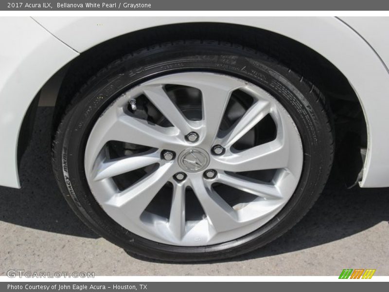 Bellanova White Pearl / Graystone 2017 Acura ILX