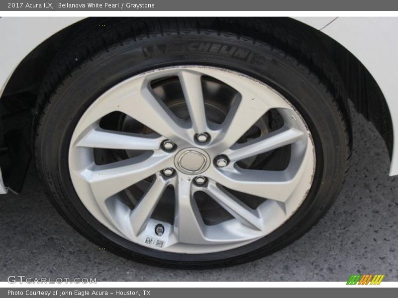 Bellanova White Pearl / Graystone 2017 Acura ILX