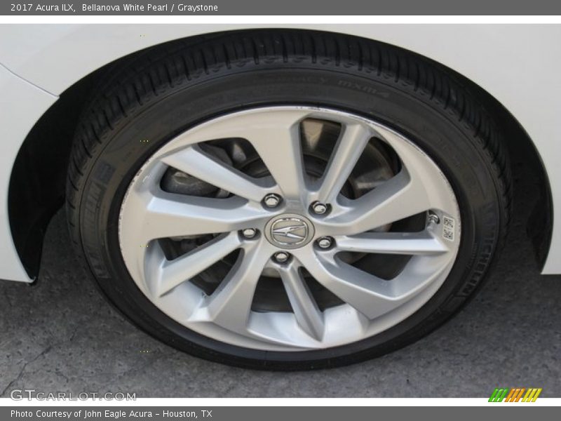 Bellanova White Pearl / Graystone 2017 Acura ILX