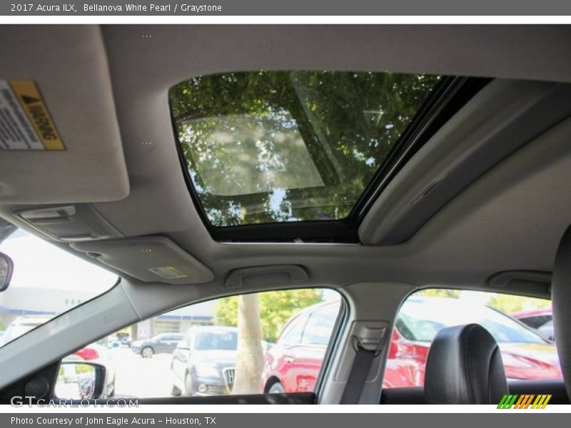 Bellanova White Pearl / Graystone 2017 Acura ILX