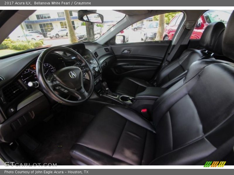 Bellanova White Pearl / Graystone 2017 Acura ILX