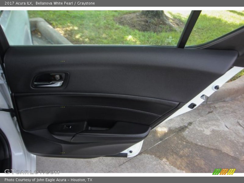 Bellanova White Pearl / Graystone 2017 Acura ILX
