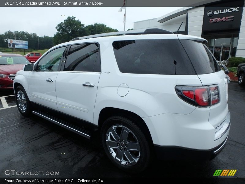 Summit White / Ebony 2017 GMC Acadia Limited AWD