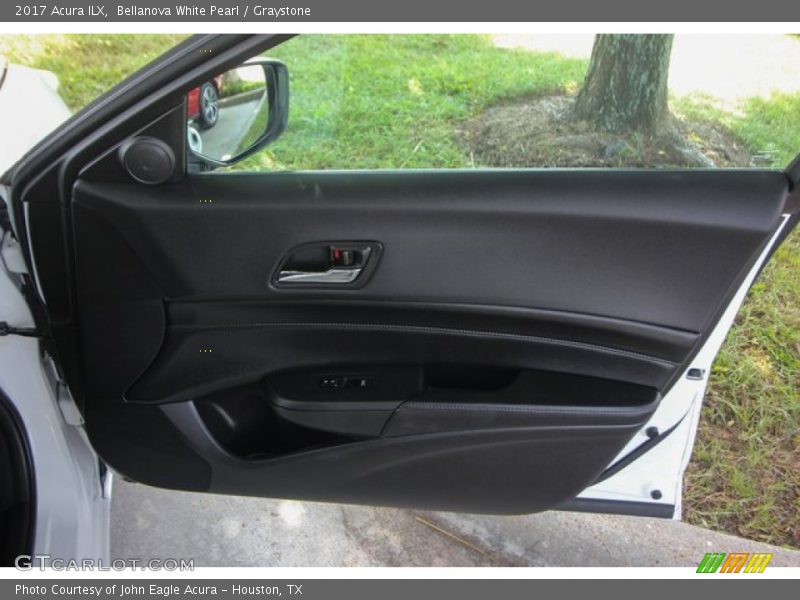 Bellanova White Pearl / Graystone 2017 Acura ILX