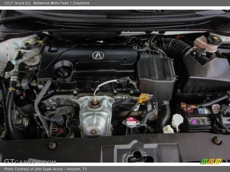 Bellanova White Pearl / Graystone 2017 Acura ILX
