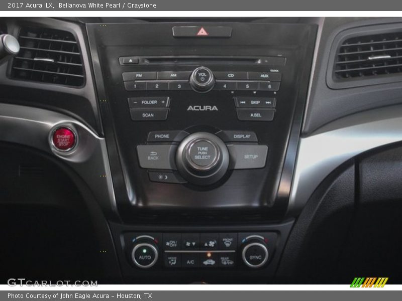 Bellanova White Pearl / Graystone 2017 Acura ILX