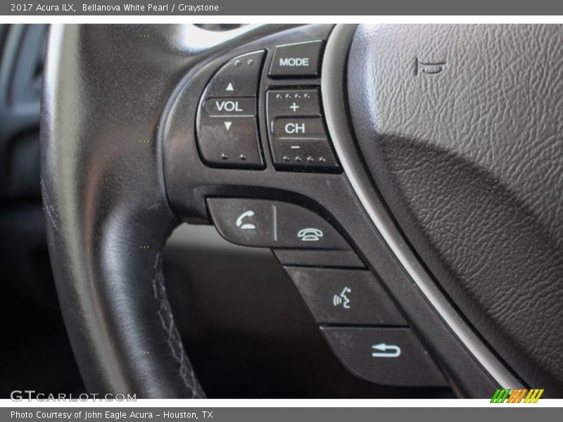 Bellanova White Pearl / Graystone 2017 Acura ILX