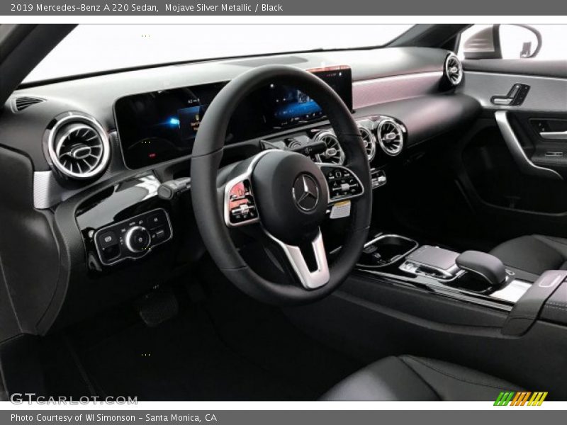 Mojave Silver Metallic / Black 2019 Mercedes-Benz A 220 Sedan