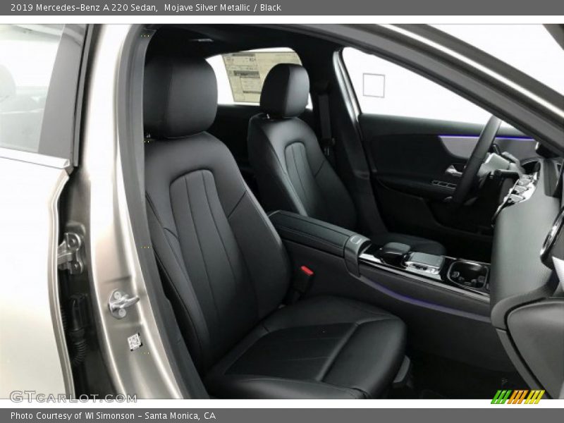 Mojave Silver Metallic / Black 2019 Mercedes-Benz A 220 Sedan