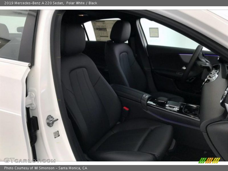 Polar White / Black 2019 Mercedes-Benz A 220 Sedan