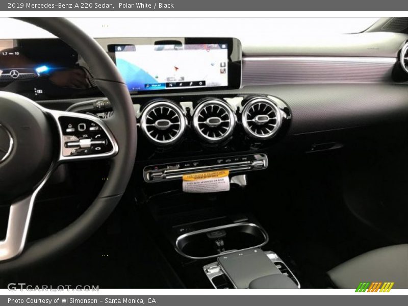 Polar White / Black 2019 Mercedes-Benz A 220 Sedan