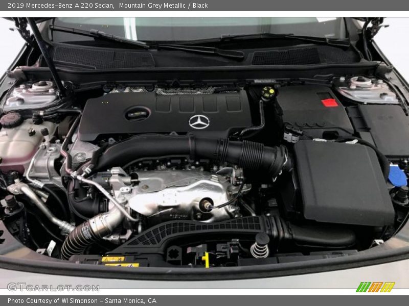 Mountain Grey Metallic / Black 2019 Mercedes-Benz A 220 Sedan