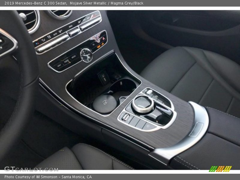 Mojave Silver Metallic / Magma Grey/Black 2019 Mercedes-Benz C 300 Sedan