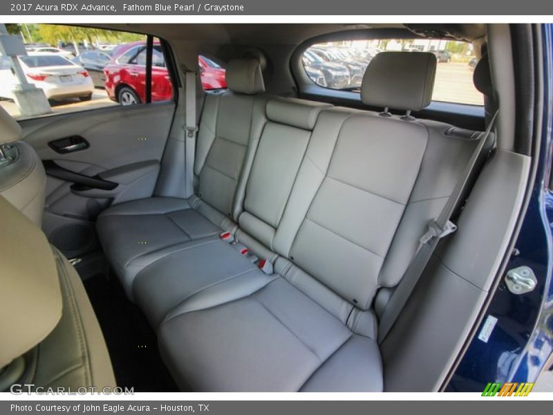 Fathom Blue Pearl / Graystone 2017 Acura RDX Advance