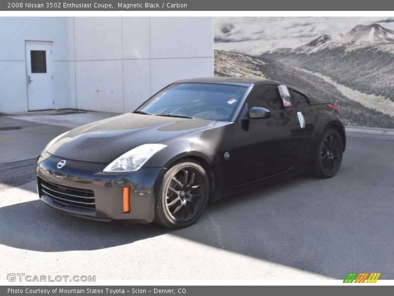 Magnetic Black / Carbon 2008 Nissan 350Z Enthusiast Coupe