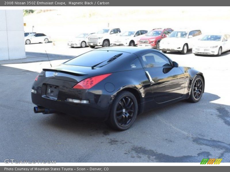 Magnetic Black / Carbon 2008 Nissan 350Z Enthusiast Coupe