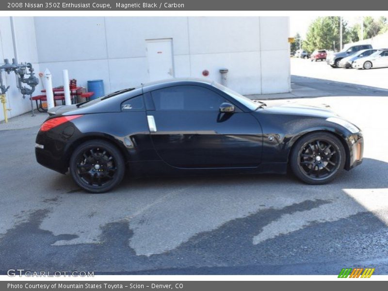 Magnetic Black / Carbon 2008 Nissan 350Z Enthusiast Coupe