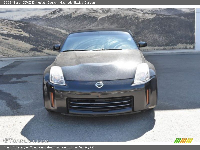 Magnetic Black / Carbon 2008 Nissan 350Z Enthusiast Coupe