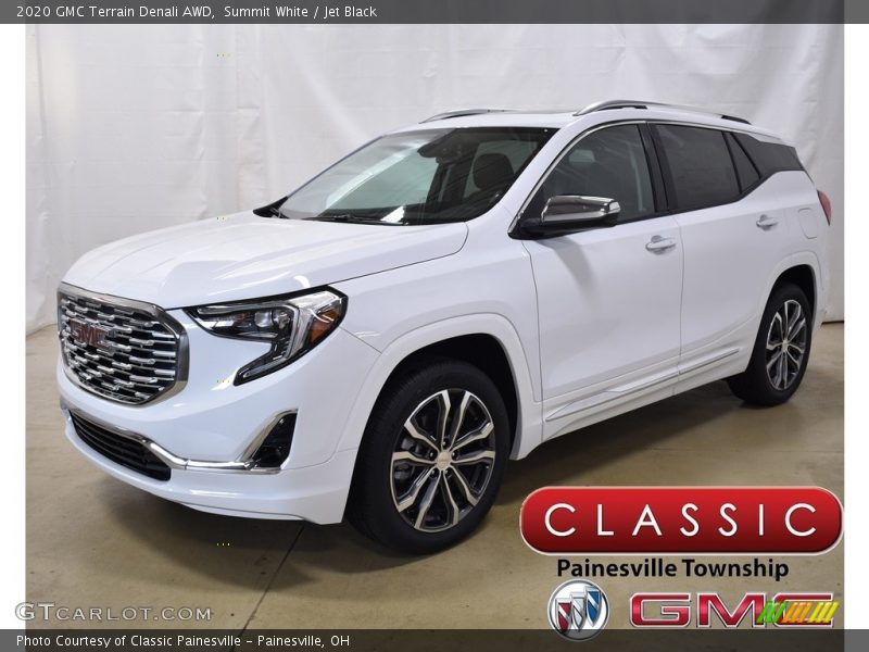 Summit White / Jet Black 2020 GMC Terrain Denali AWD