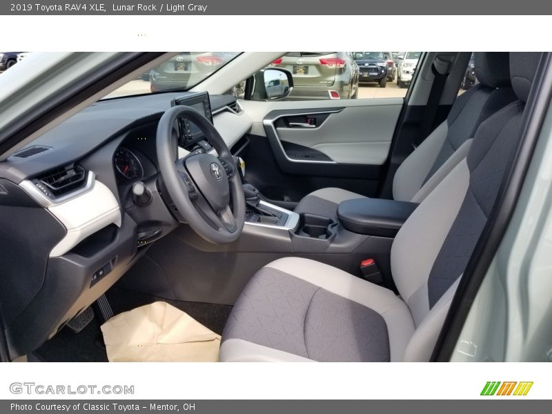 Lunar Rock / Light Gray 2019 Toyota RAV4 XLE
