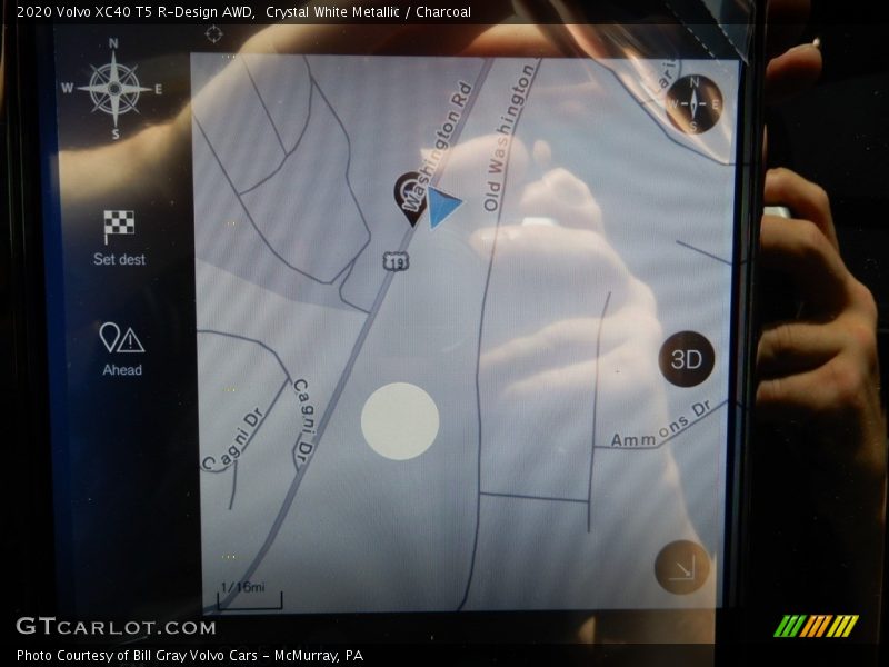 Navigation of 2020 XC40 T5 R-Design AWD