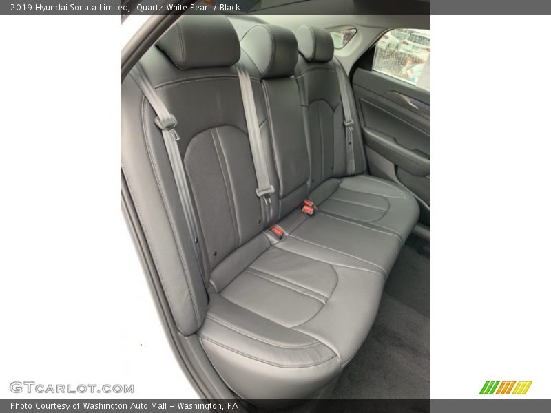 Quartz White Pearl / Black 2019 Hyundai Sonata Limited