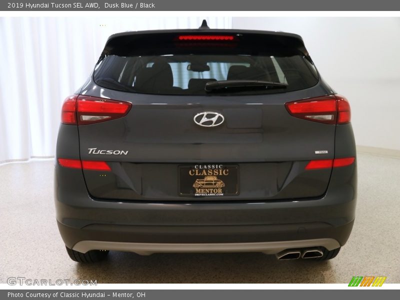 Dusk Blue / Black 2019 Hyundai Tucson SEL AWD