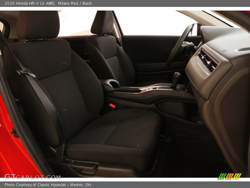Milano Red / Black 2016 Honda HR-V LX AWD