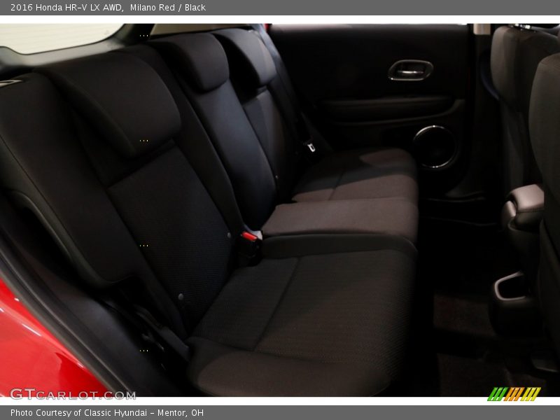 Milano Red / Black 2016 Honda HR-V LX AWD