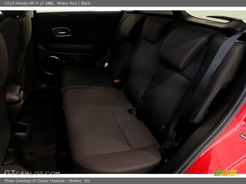 Milano Red / Black 2016 Honda HR-V LX AWD
