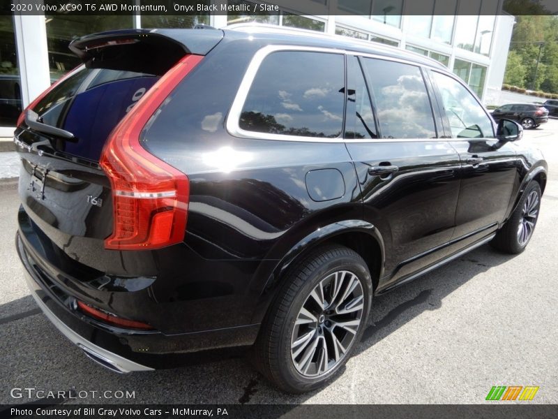 Onyx Black Metallic / Slate 2020 Volvo XC90 T6 AWD Momentum