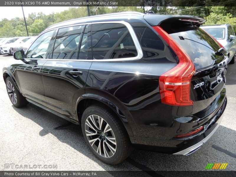 Onyx Black Metallic / Slate 2020 Volvo XC90 T6 AWD Momentum