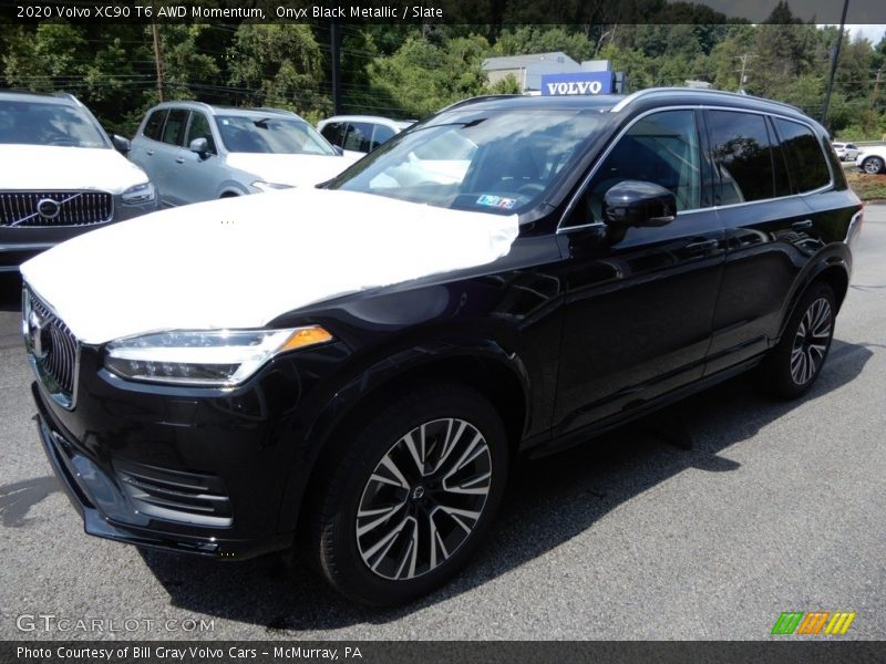 Onyx Black Metallic / Slate 2020 Volvo XC90 T6 AWD Momentum