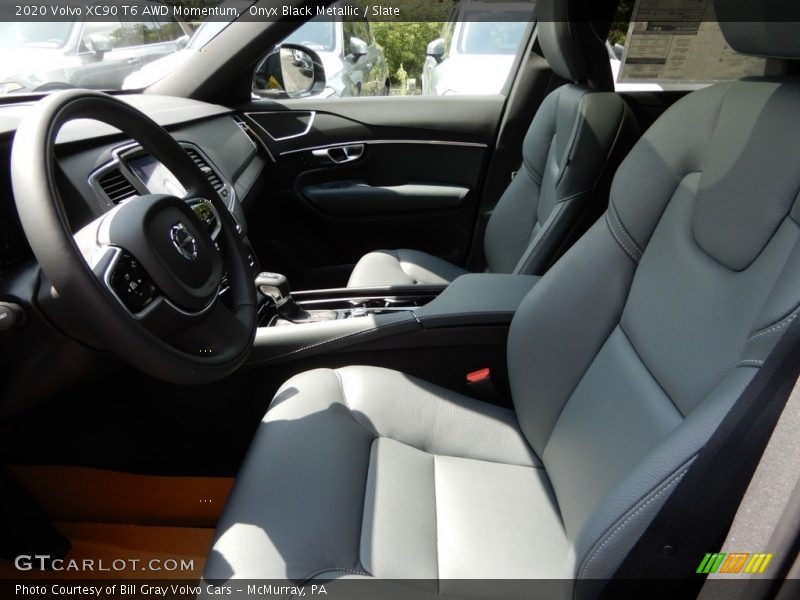 Onyx Black Metallic / Slate 2020 Volvo XC90 T6 AWD Momentum