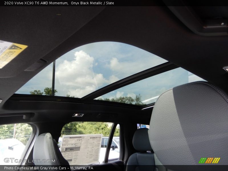 Onyx Black Metallic / Slate 2020 Volvo XC90 T6 AWD Momentum