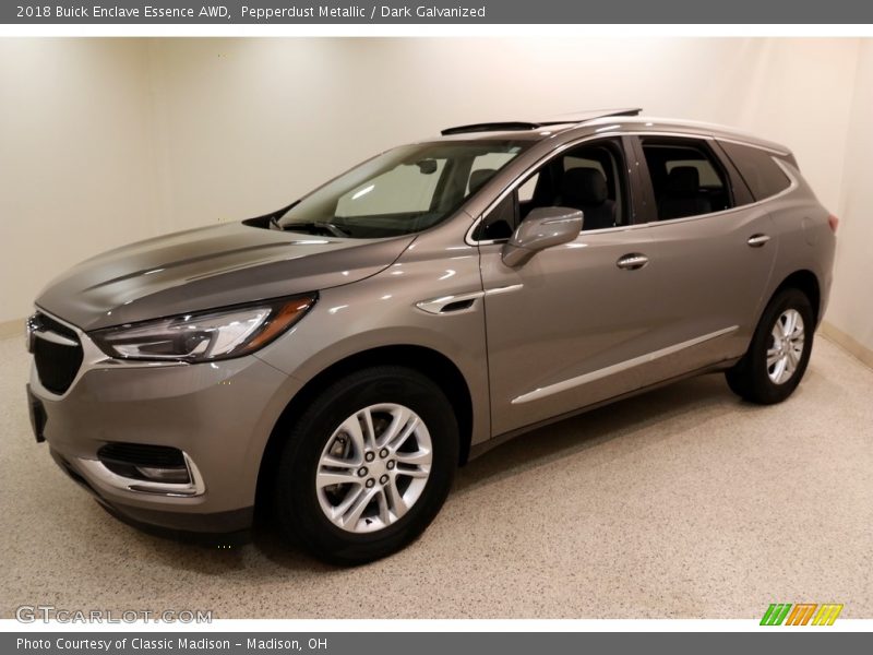 Pepperdust Metallic / Dark Galvanized 2018 Buick Enclave Essence AWD