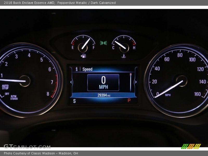 Pepperdust Metallic / Dark Galvanized 2018 Buick Enclave Essence AWD