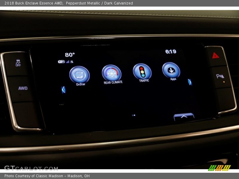Pepperdust Metallic / Dark Galvanized 2018 Buick Enclave Essence AWD