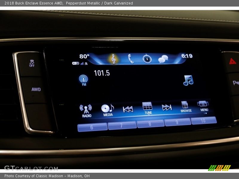 Pepperdust Metallic / Dark Galvanized 2018 Buick Enclave Essence AWD