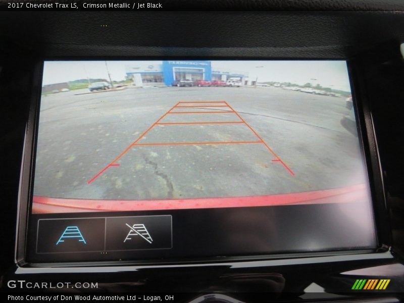 Crimson Metallic / Jet Black 2017 Chevrolet Trax LS