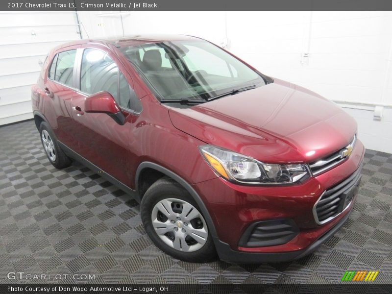 Crimson Metallic / Jet Black 2017 Chevrolet Trax LS