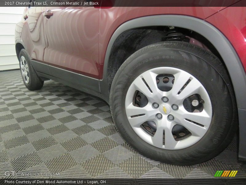 Crimson Metallic / Jet Black 2017 Chevrolet Trax LS