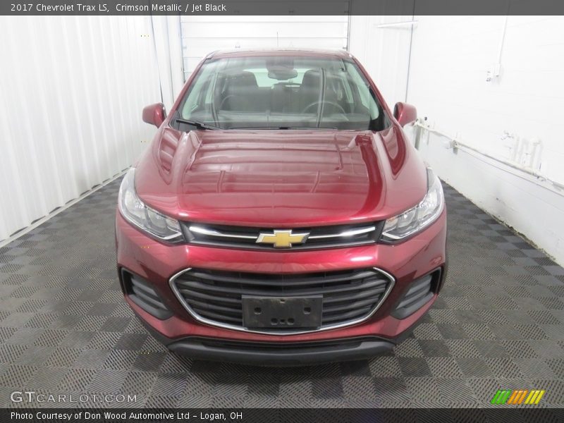 Crimson Metallic / Jet Black 2017 Chevrolet Trax LS