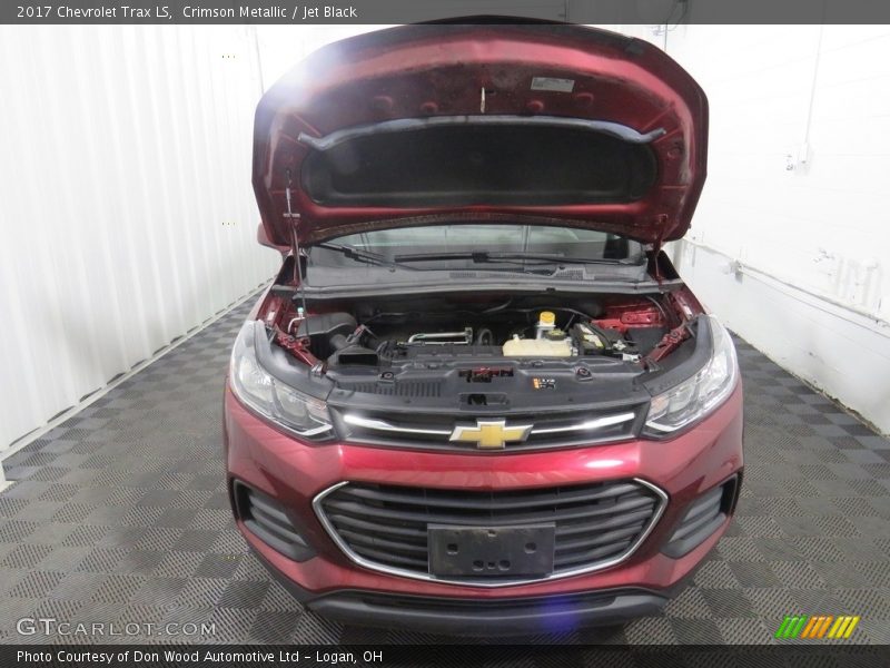 Crimson Metallic / Jet Black 2017 Chevrolet Trax LS