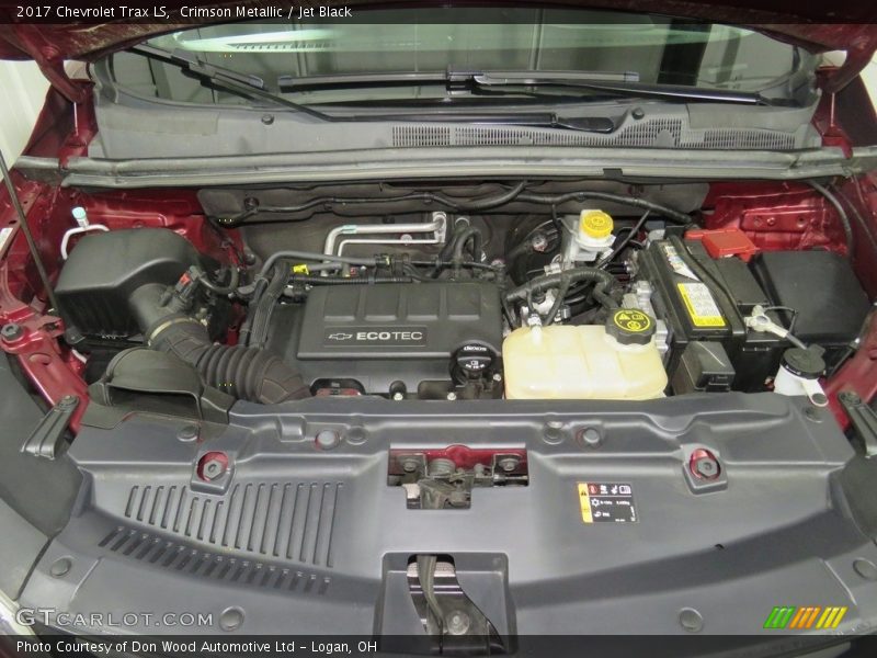 Crimson Metallic / Jet Black 2017 Chevrolet Trax LS